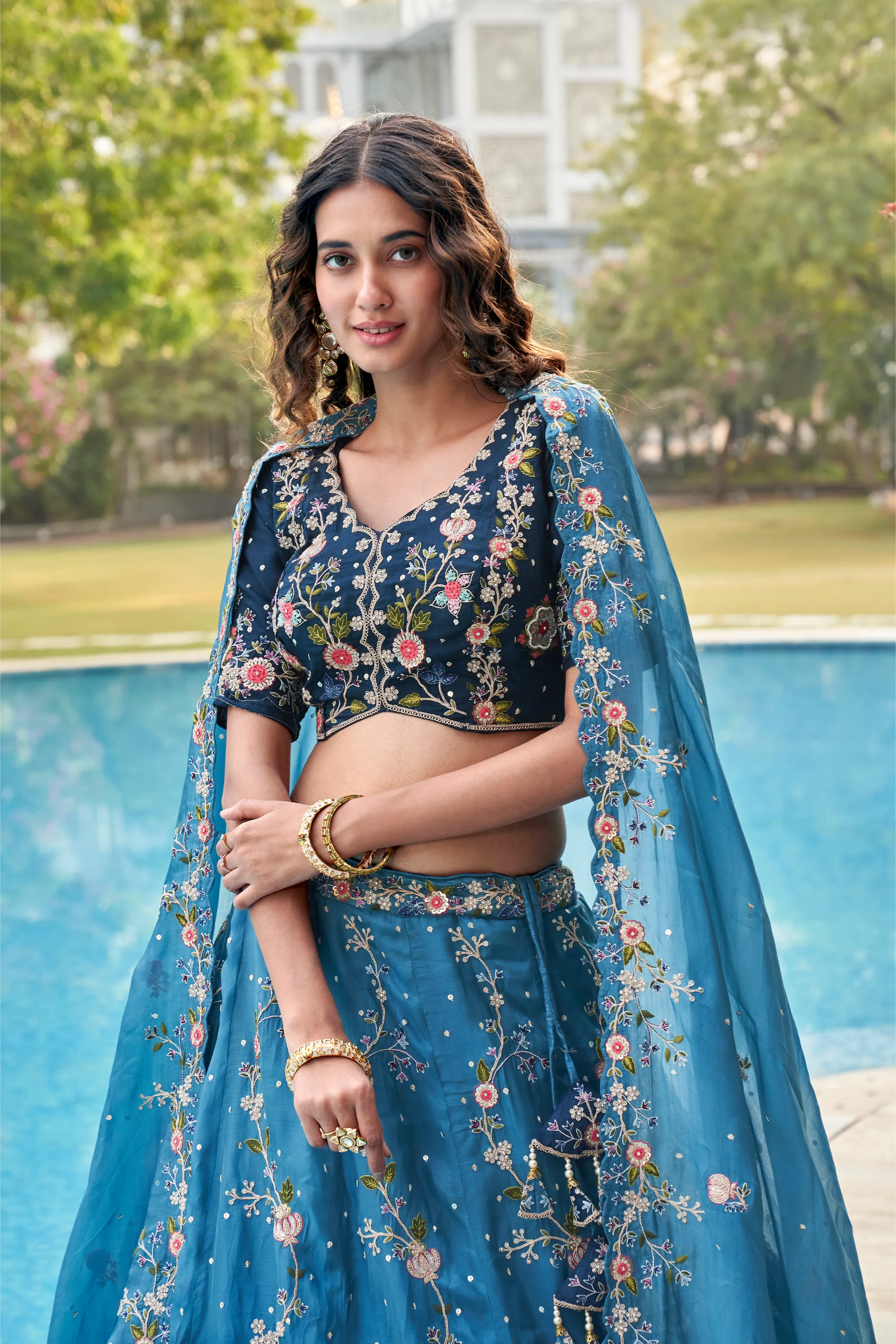 Big Flair Bridesmaid Lehenga