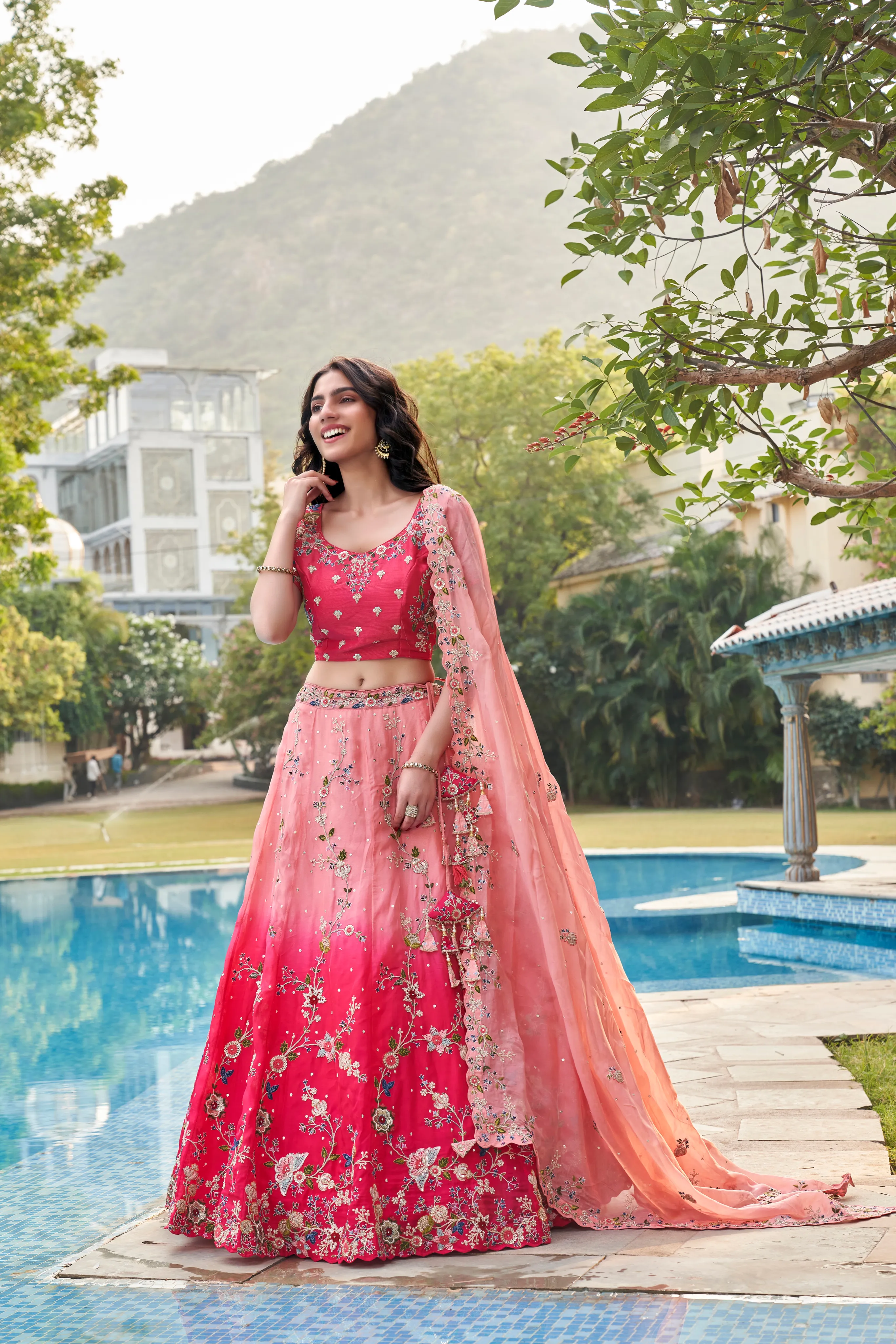 Big Flair Bridesmaid Lehenga