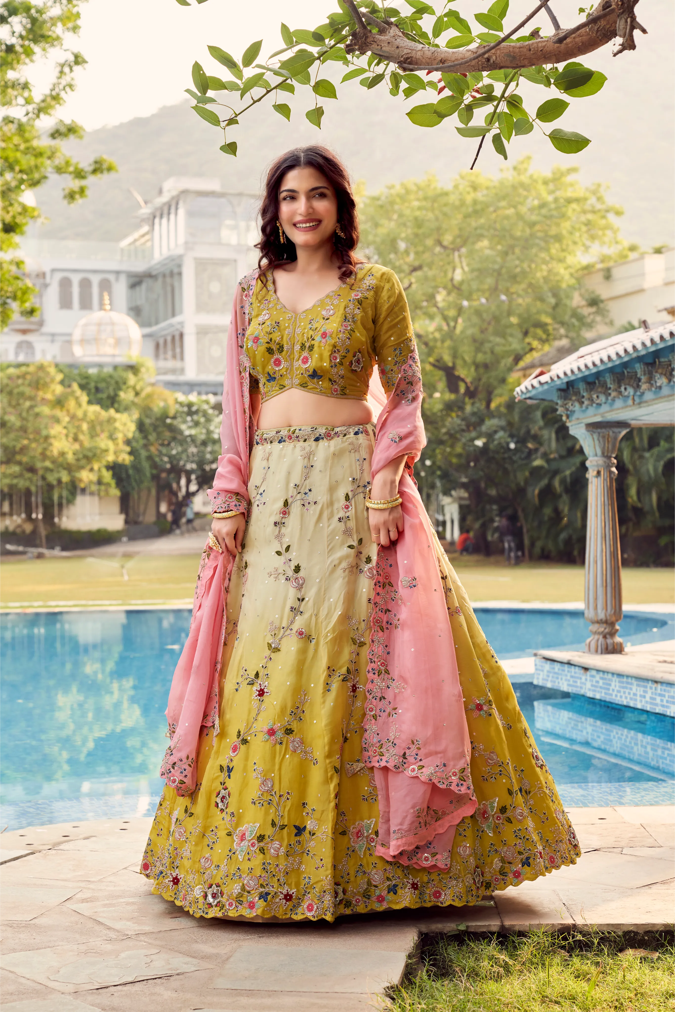 Big Flair Bridesmaid Lehenga