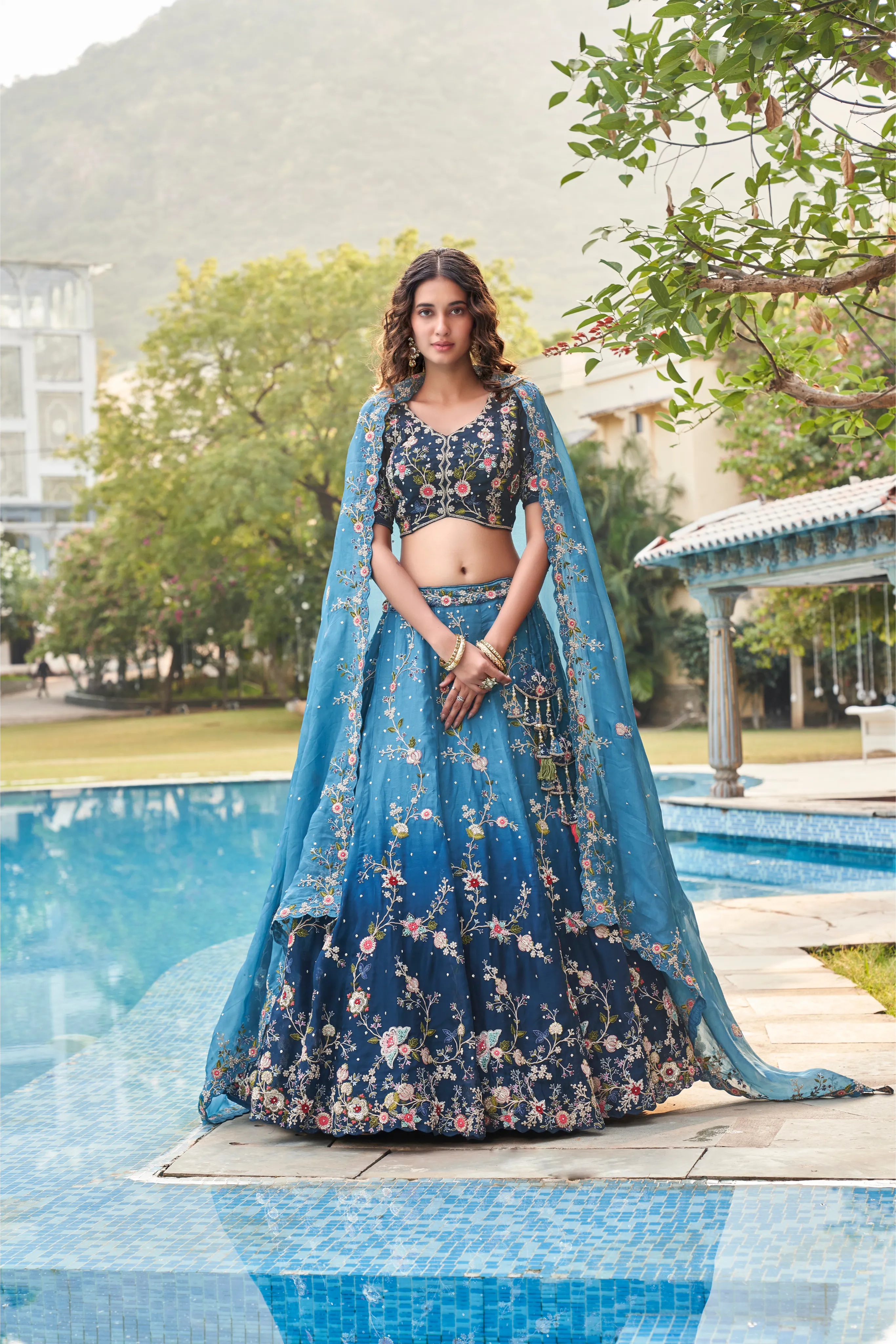 Big Flair Bridesmaid Lehenga